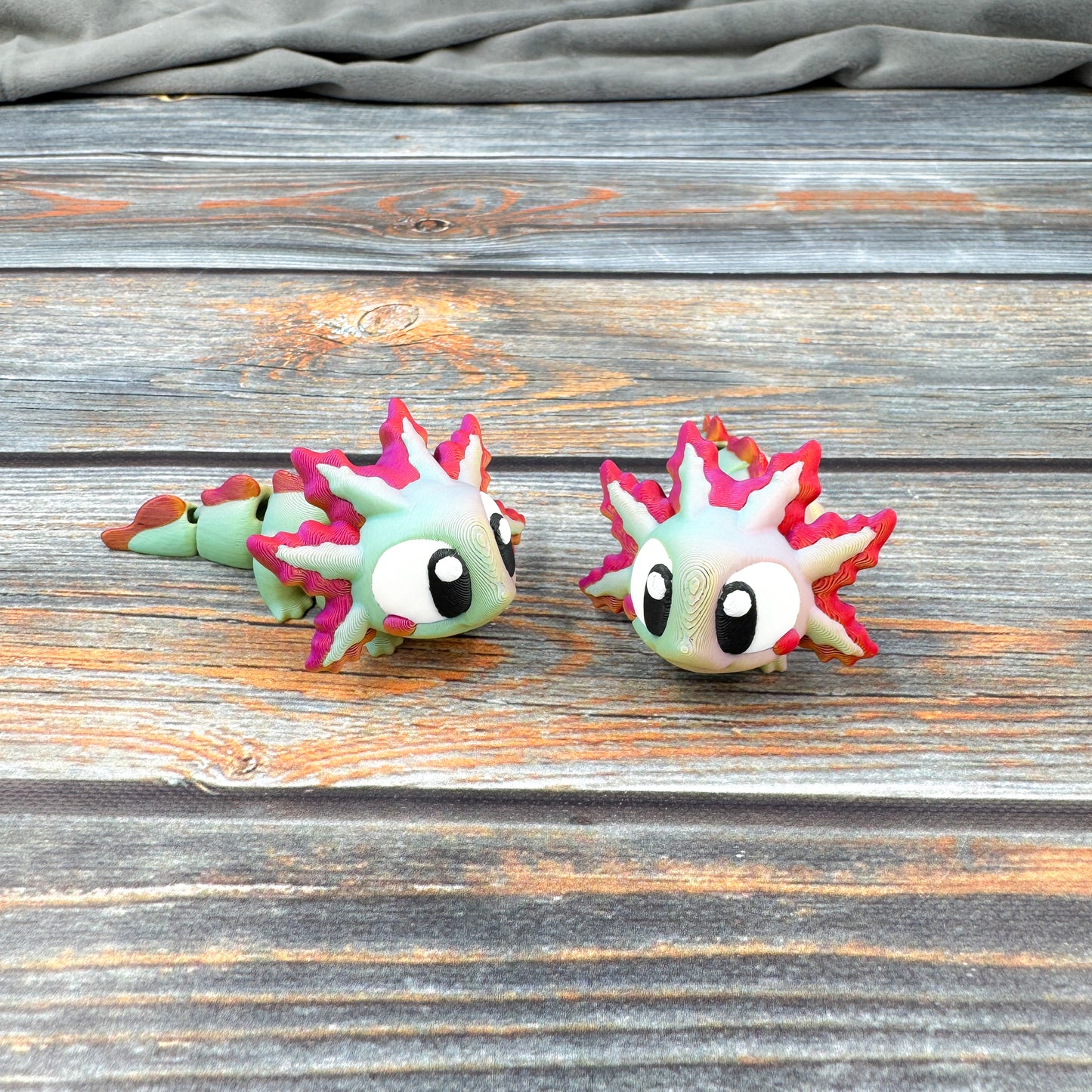 Axolotl Articulated 3D Printed Fidget Figure