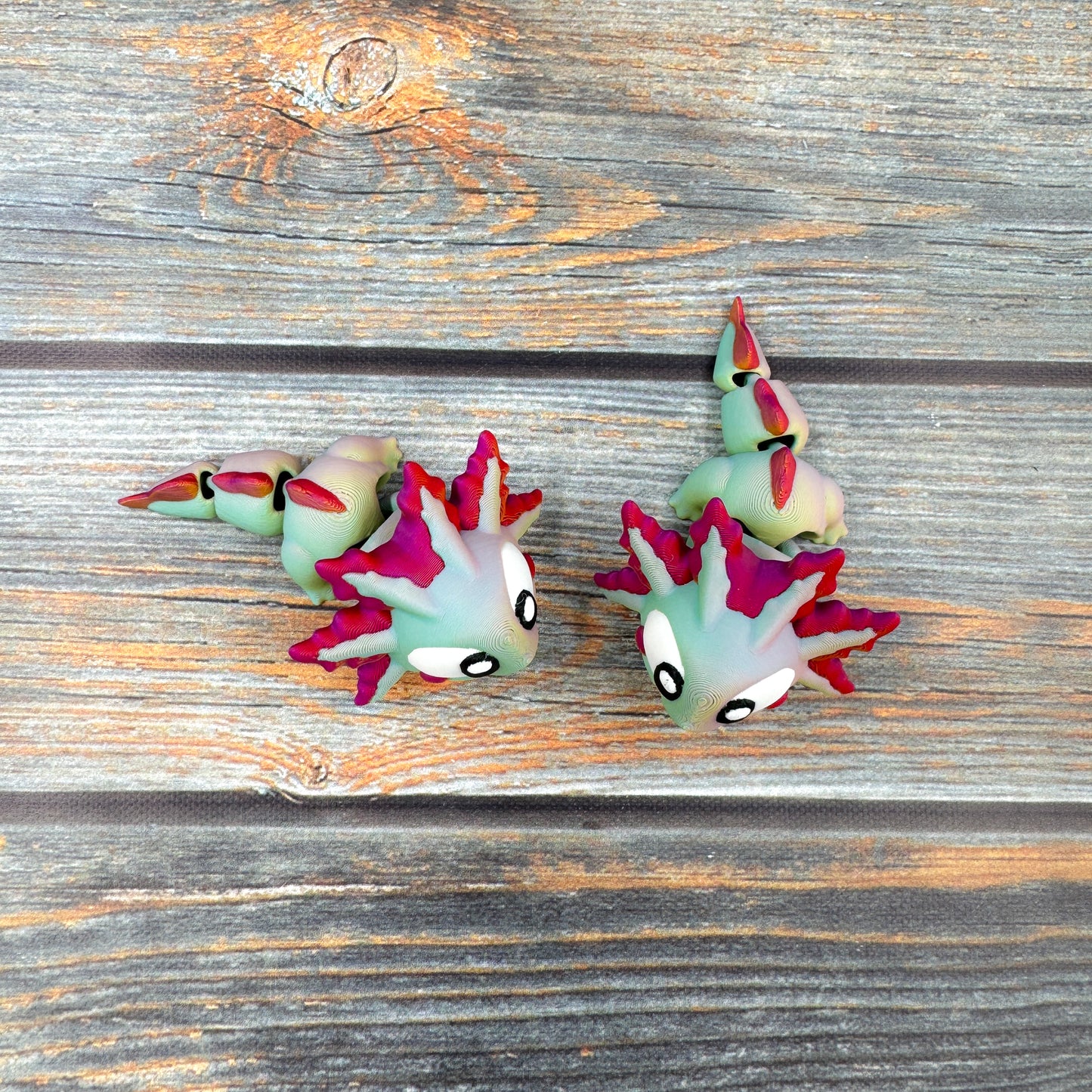 Axolotl Articulated 3D Printed Fidget Figure