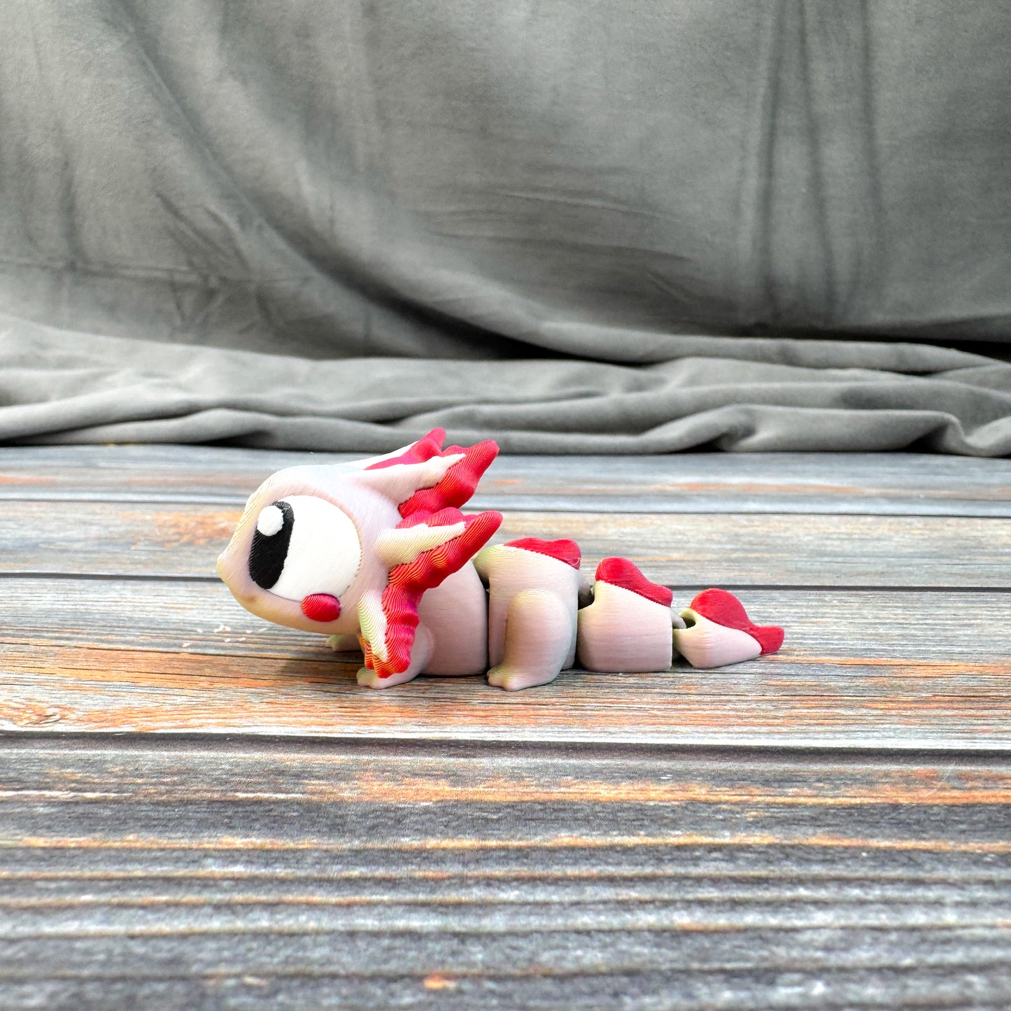 Axolotl Articulated 3D Printed Fidget Figure