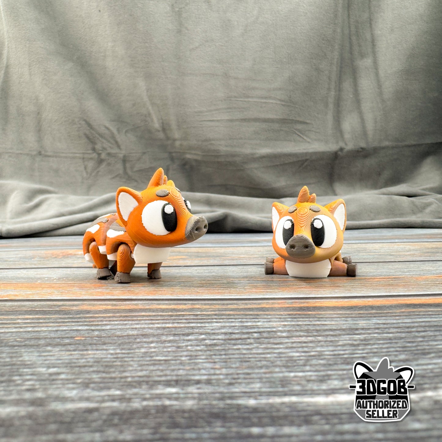 Boar Articulated 3D Printed Fidget Figure