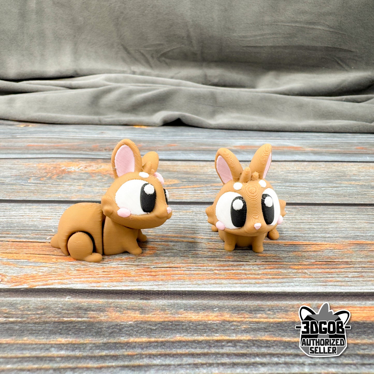 Bunny Articulated 3D Printed Fidget Figure