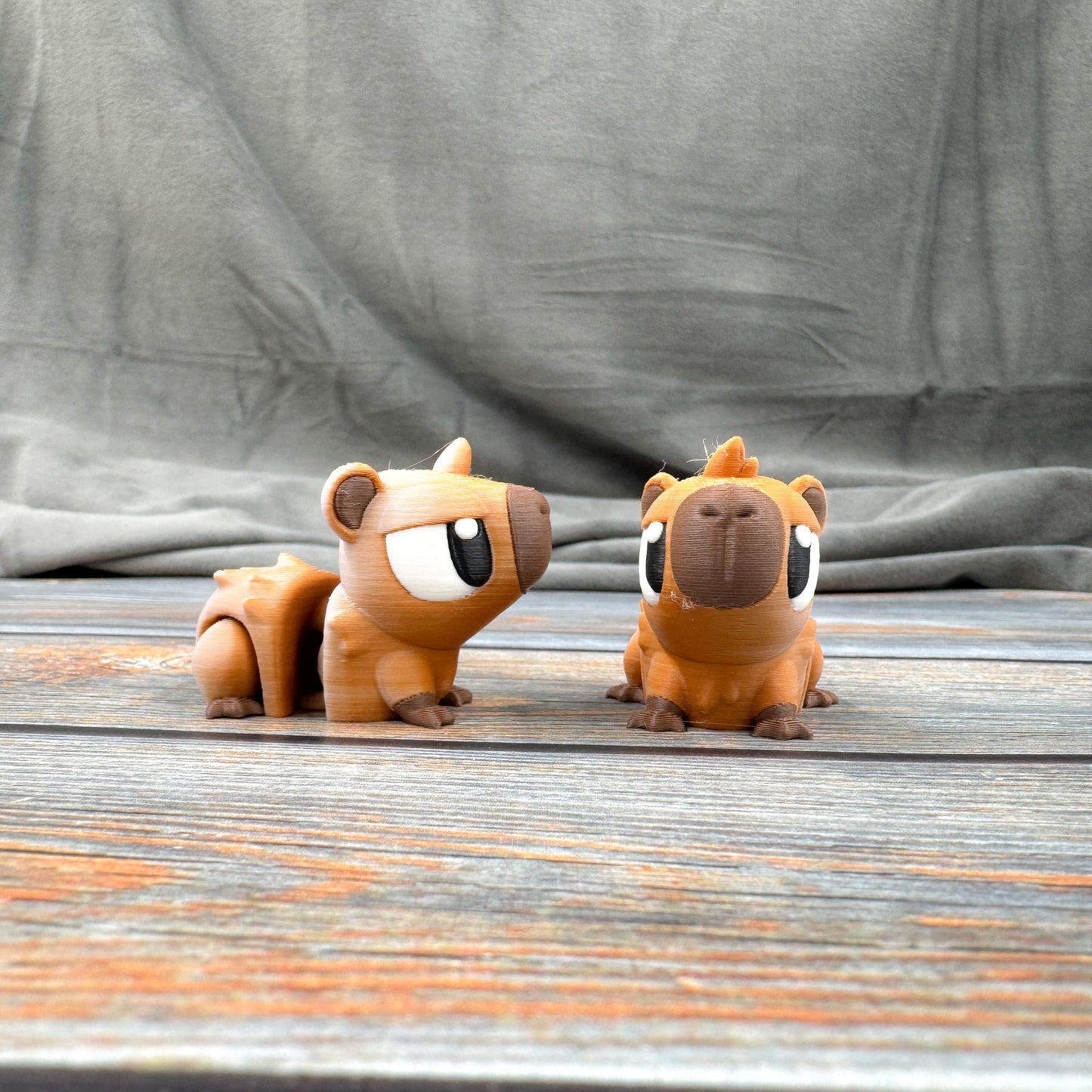 Capybara Articulated 3D Printed Fidget Figure