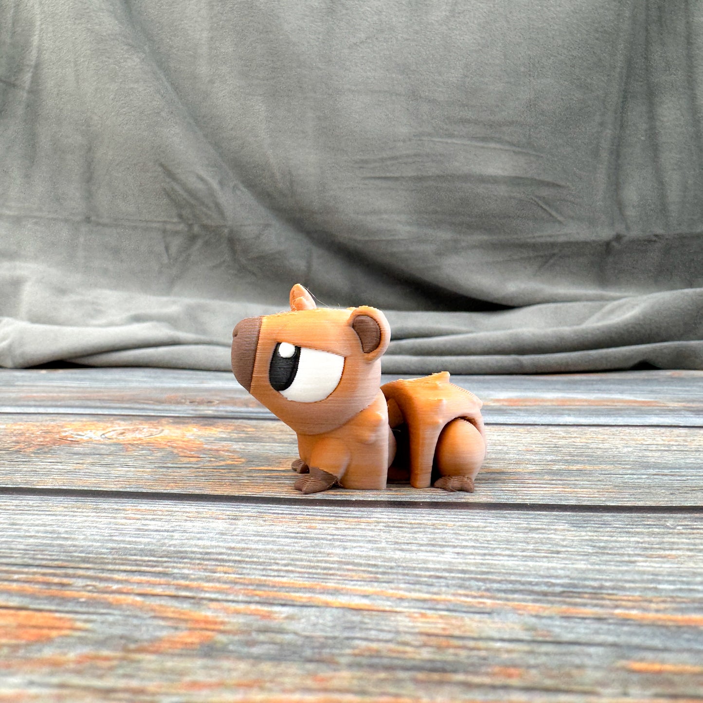 Capybara Articulated 3D Printed Fidget Figure
