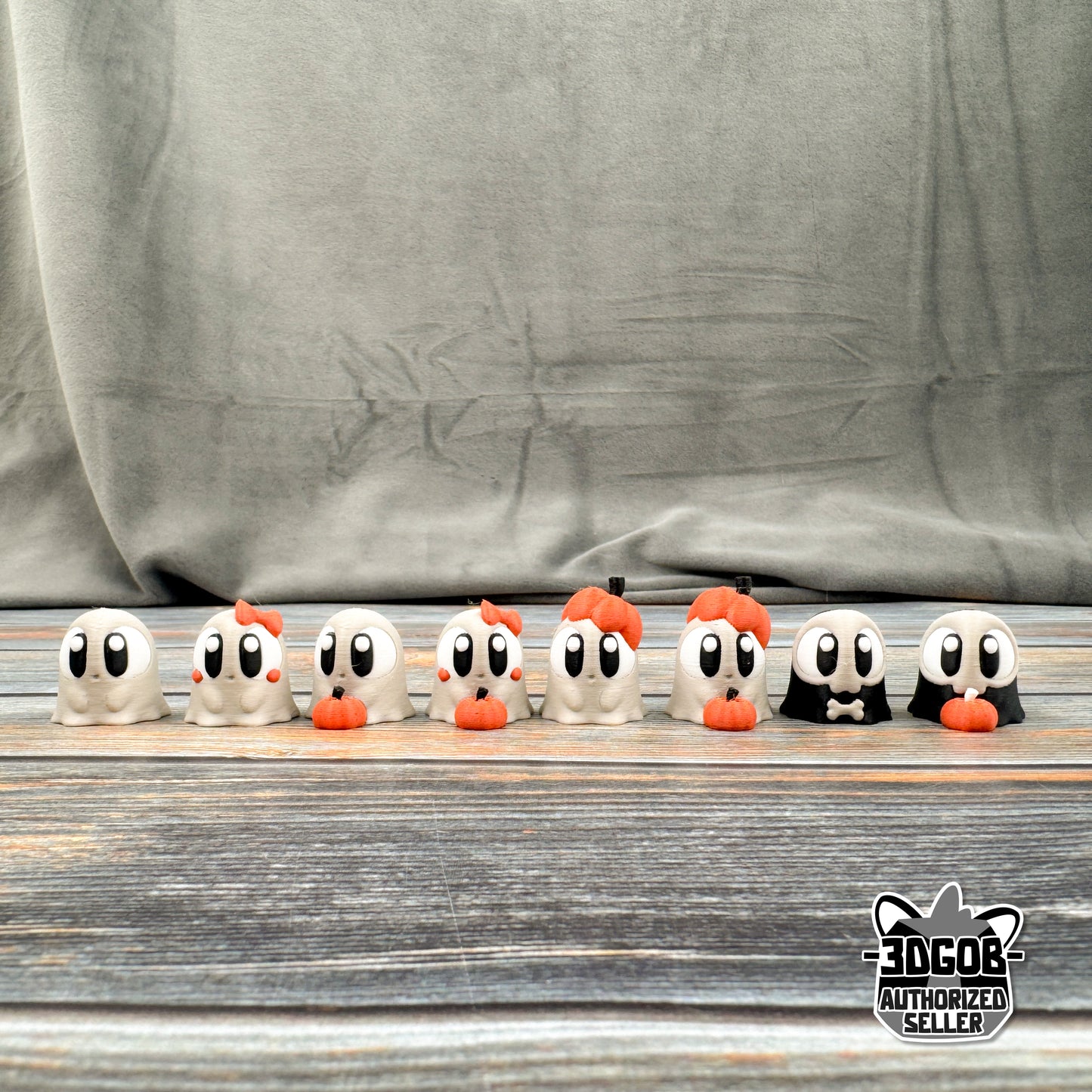 Little Ghosts 3D Printed Fidget Figures