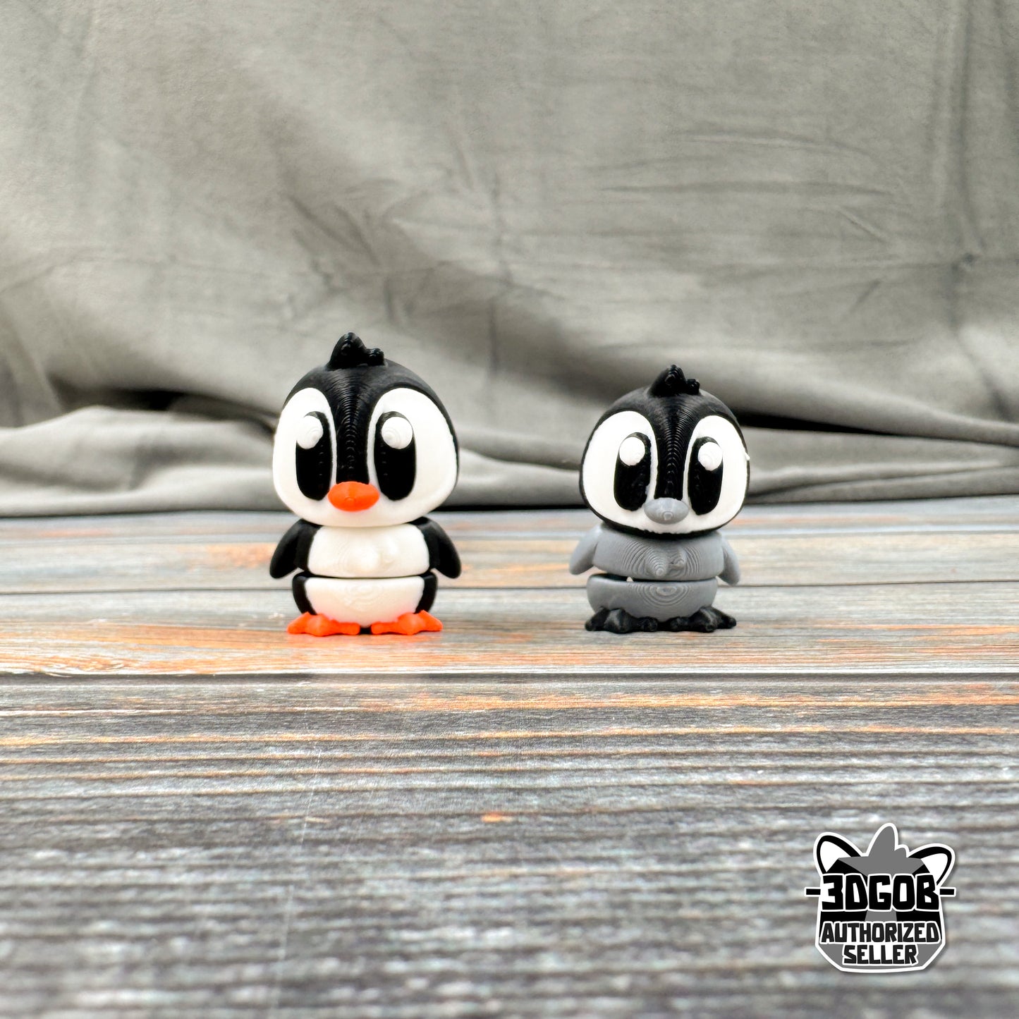 Penguin 3D Printed Fidget Figure