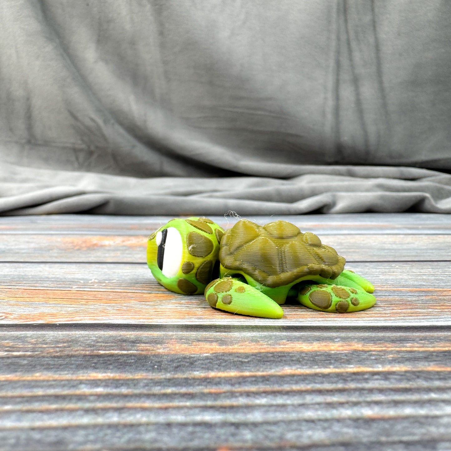 Sea Turtle Articulated 3D Printed Fidget Figure