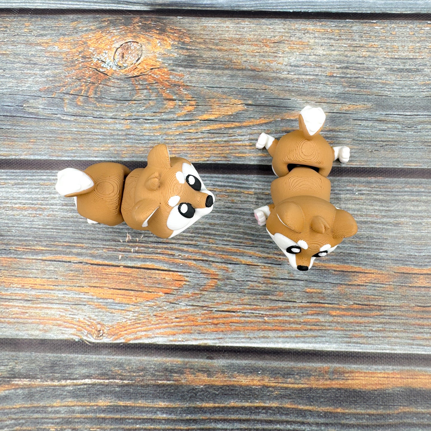 Shiba Inu Articulated 3D Printed Fidget Figure