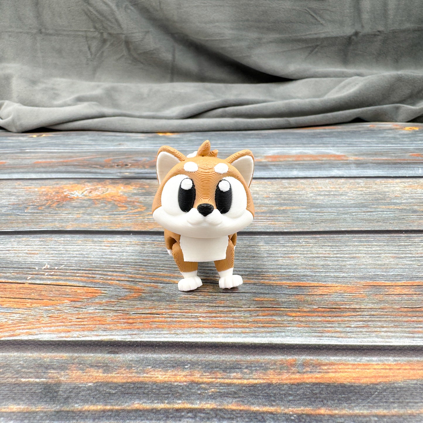 Shiba Inu Articulated 3D Printed Fidget Figure