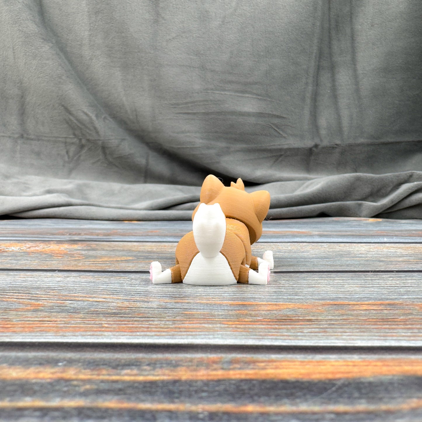 Shiba Inu Articulated 3D Printed Fidget Figure