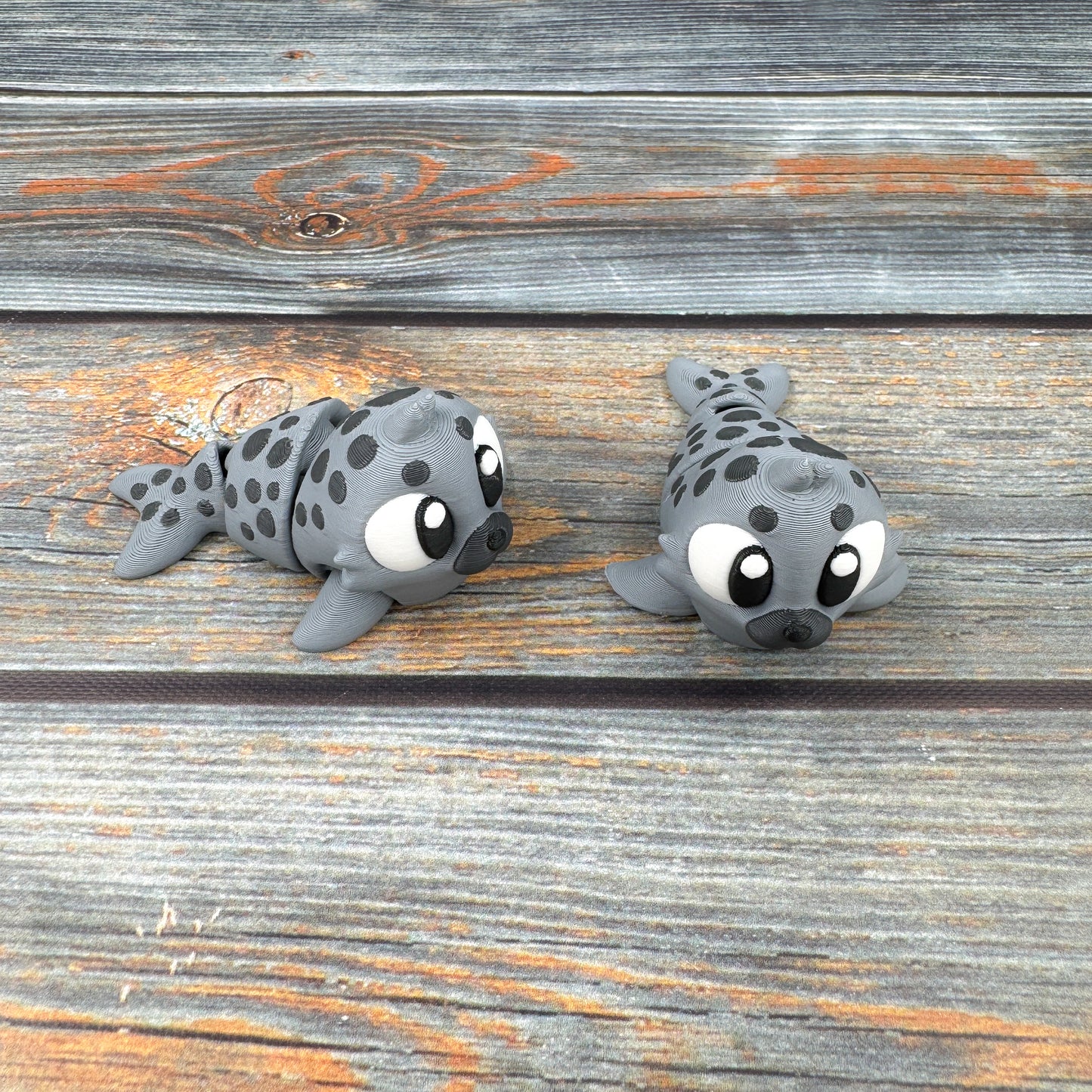 Spotted Seal Articulated 3D Printed Fidget Figure