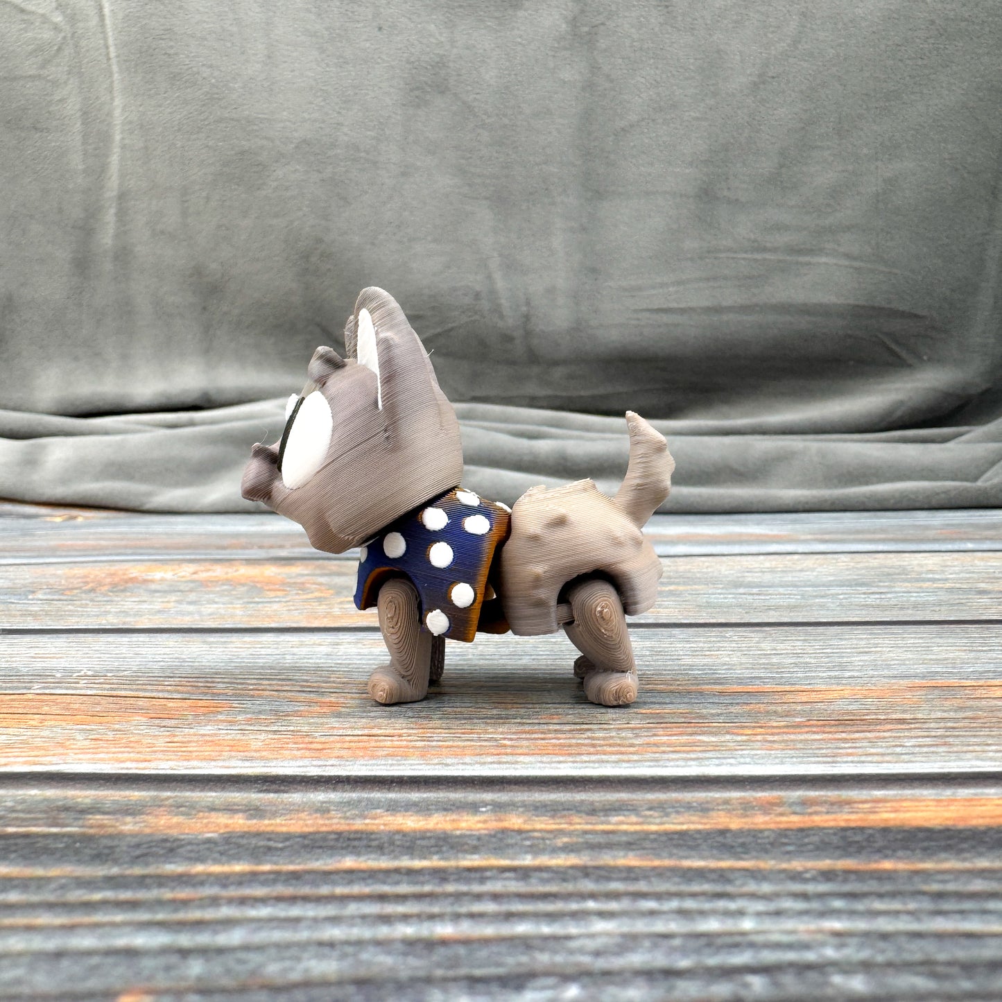 Yorkshire Terrier Articulated 3D Printed Fidget Figure