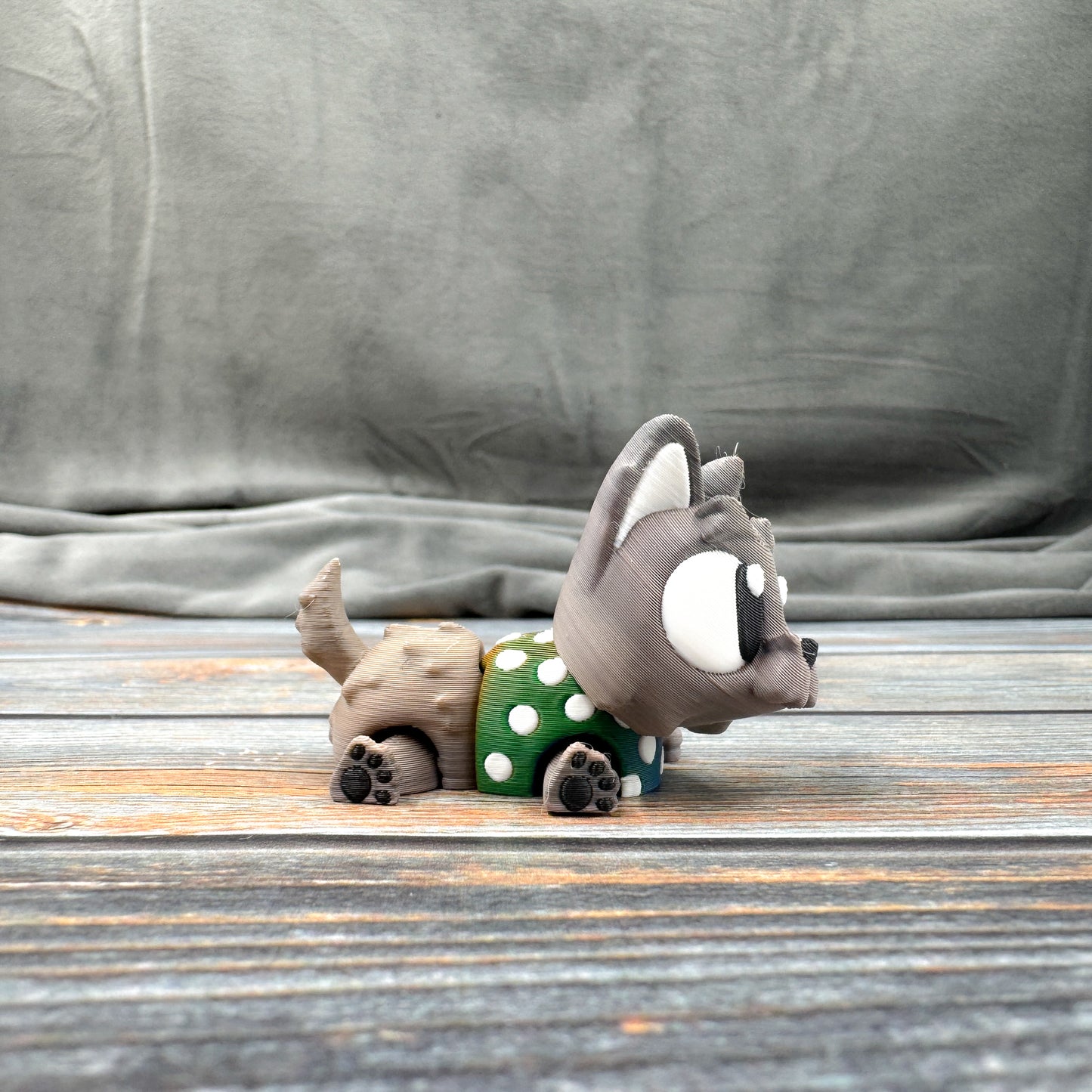 Yorkshire Terrier Articulated 3D Printed Fidget Figure