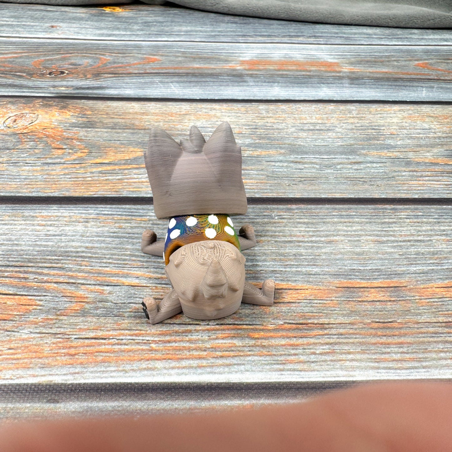 Yorkshire Terrier Articulated 3D Printed Fidget Figure