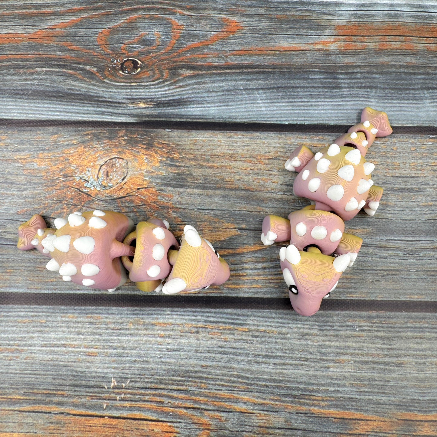 Ankylosaurus Articulated 3D Printed Fidget Figure