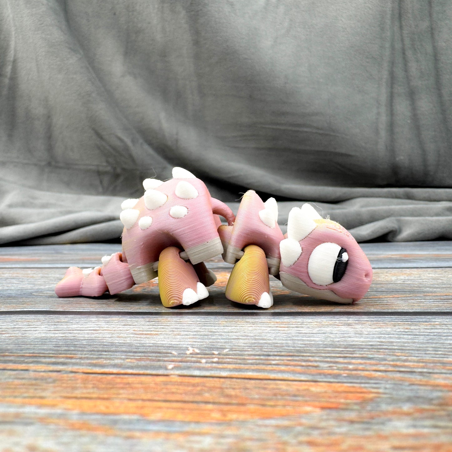 Ankylosaurus Articulated 3D Printed Fidget Figure