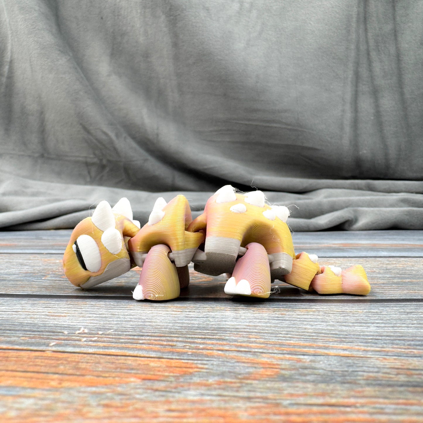 Ankylosaurus Articulated 3D Printed Fidget Figure