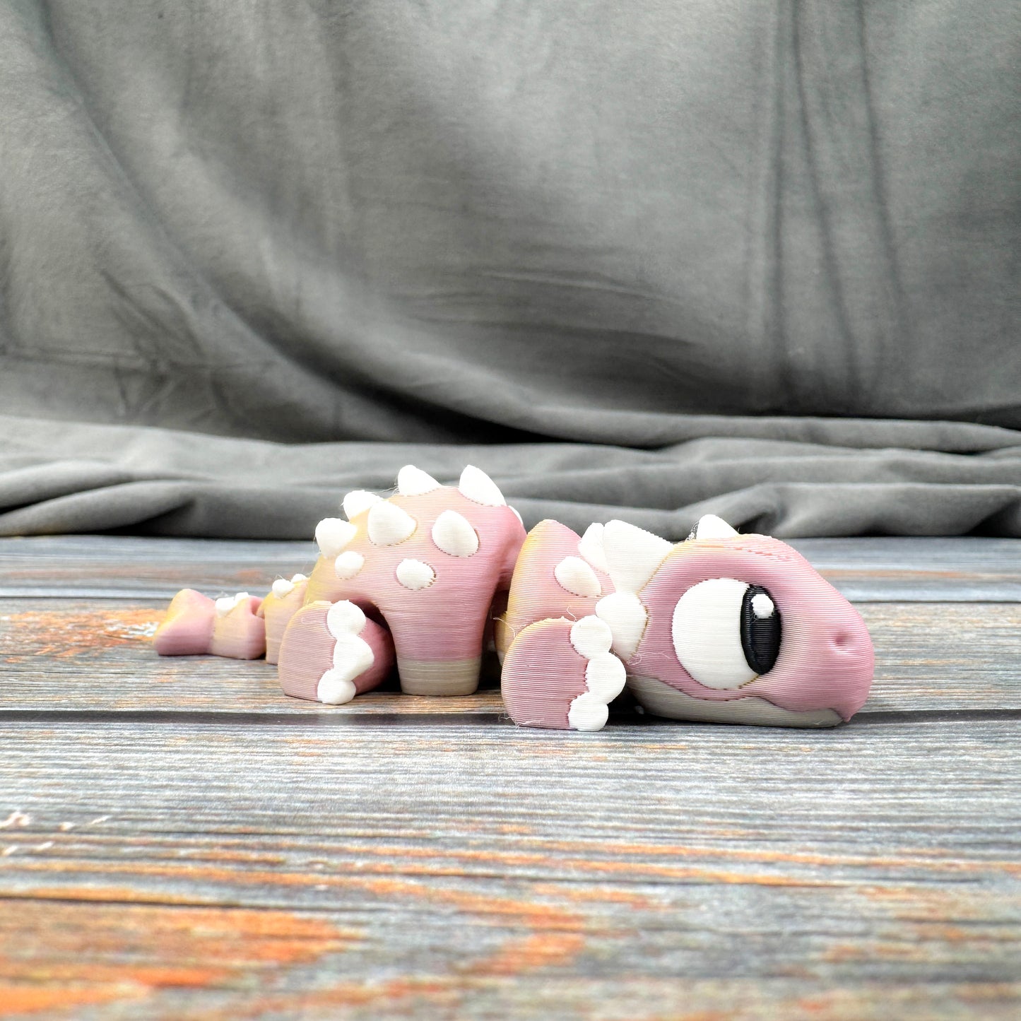 Ankylosaurus Articulated 3D Printed Fidget Figure