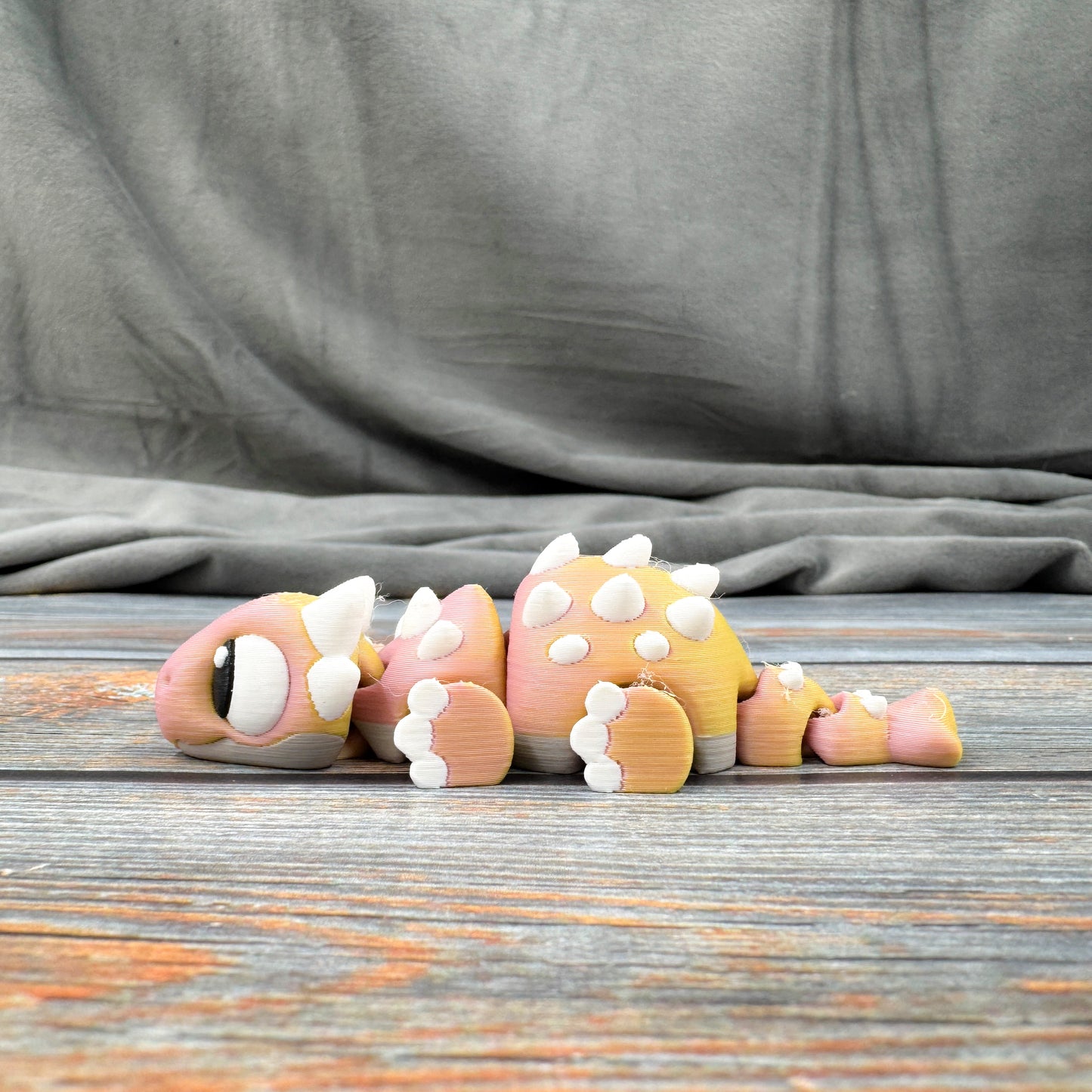 Ankylosaurus Articulated 3D Printed Fidget Figure