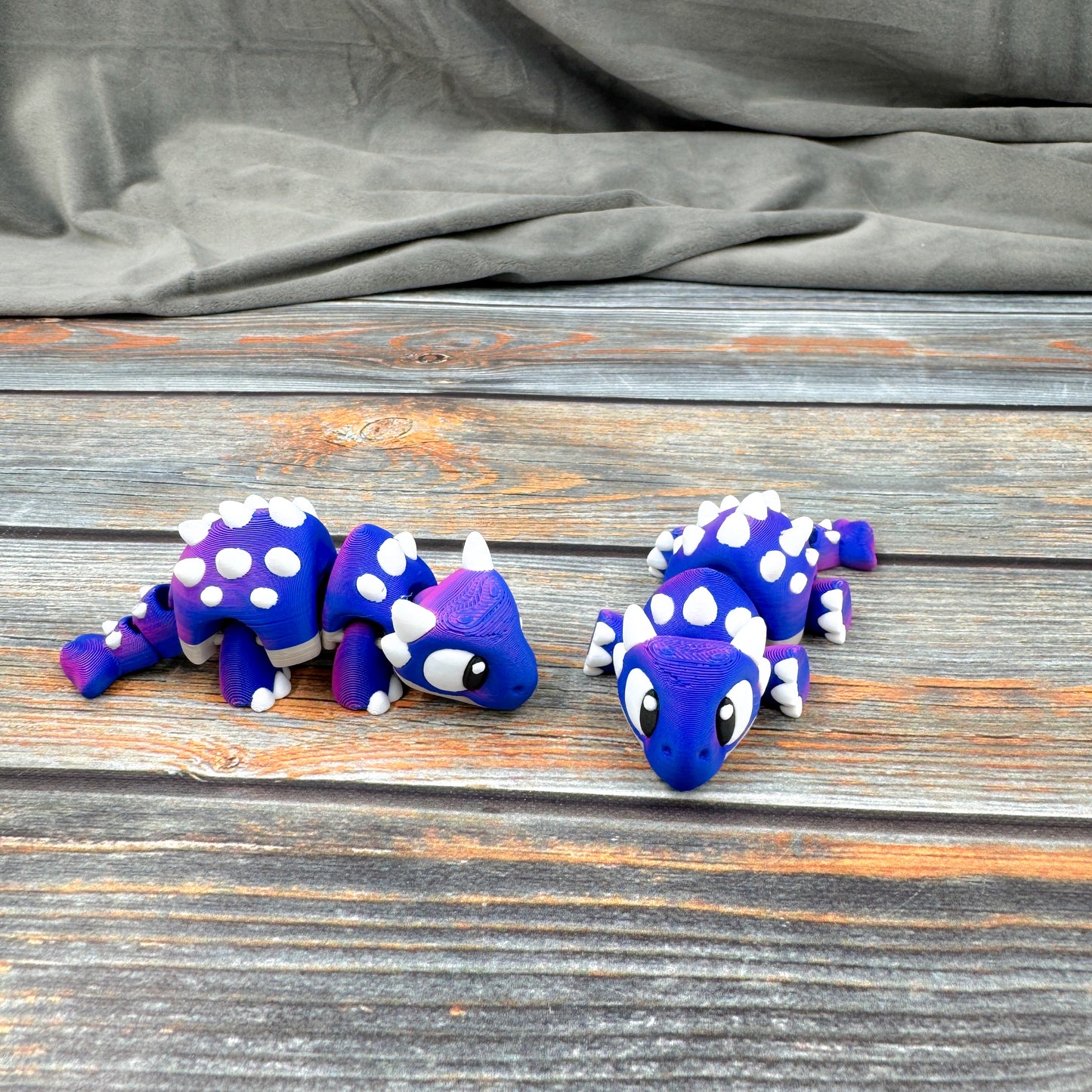Ankylosaurus Articulated 3D Printed Fidget Figure