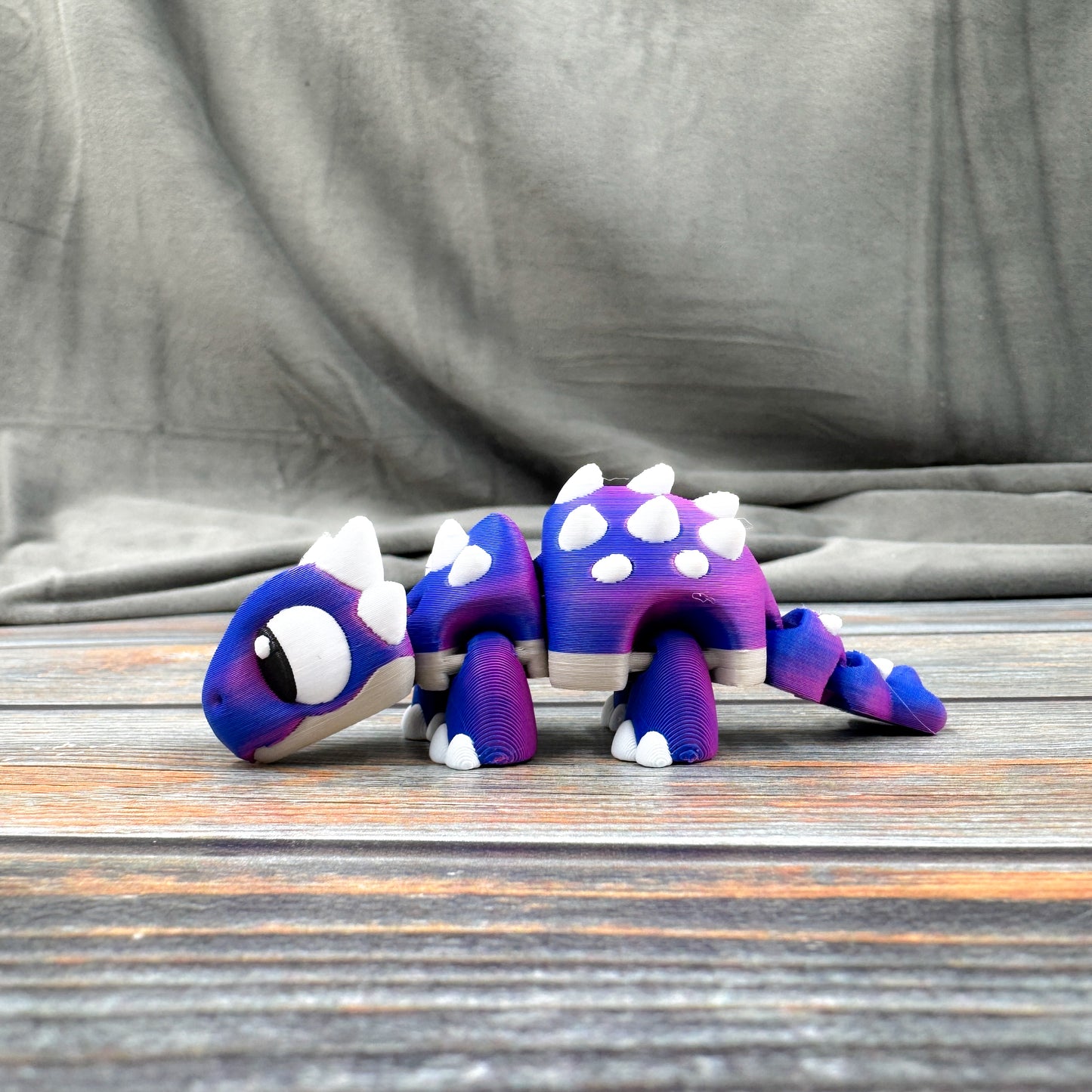 Ankylosaurus Articulated 3D Printed Fidget Figure