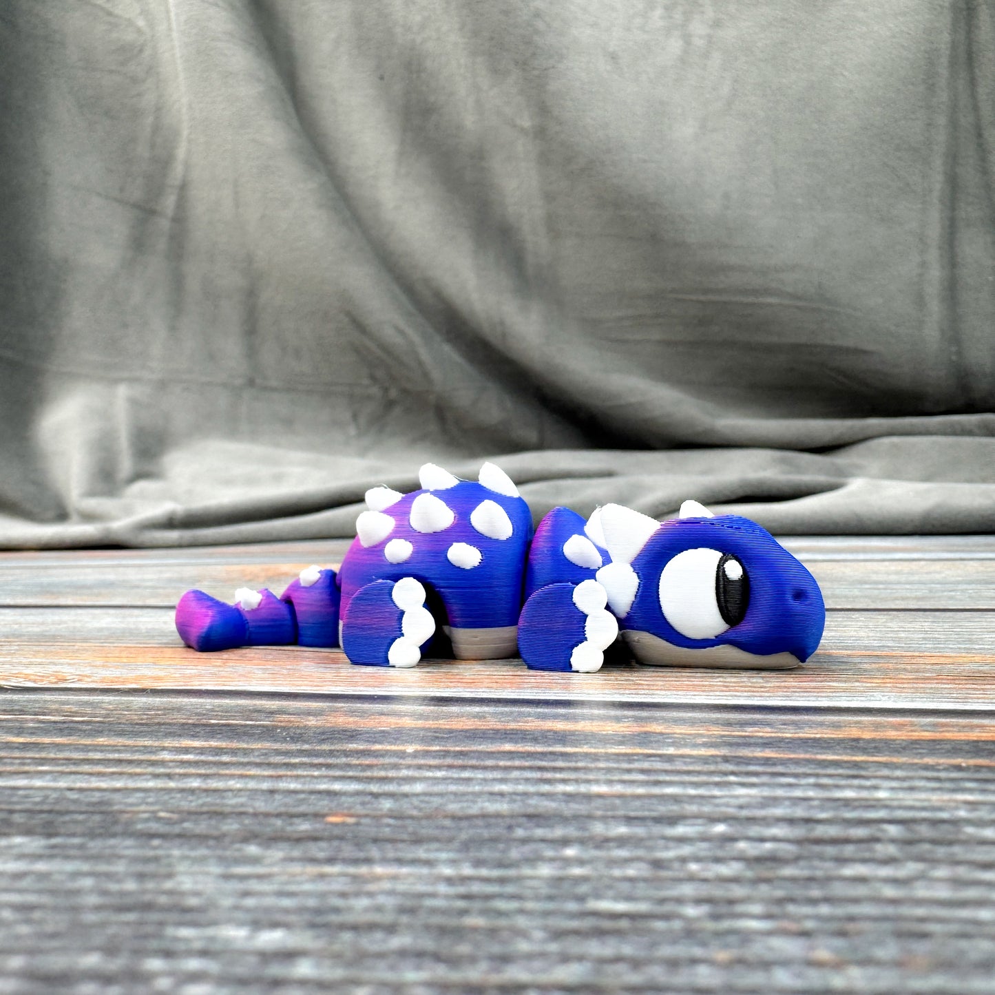 Ankylosaurus Articulated 3D Printed Fidget Figure