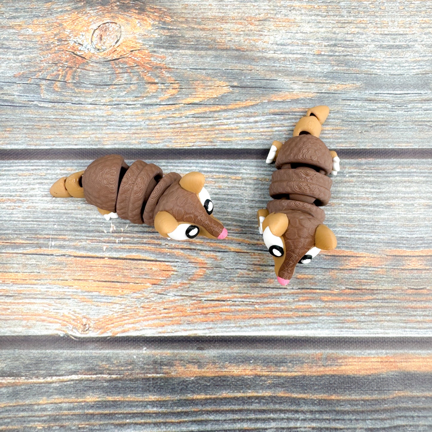 Armadillo Articulated 3D Printed Fidget Figure