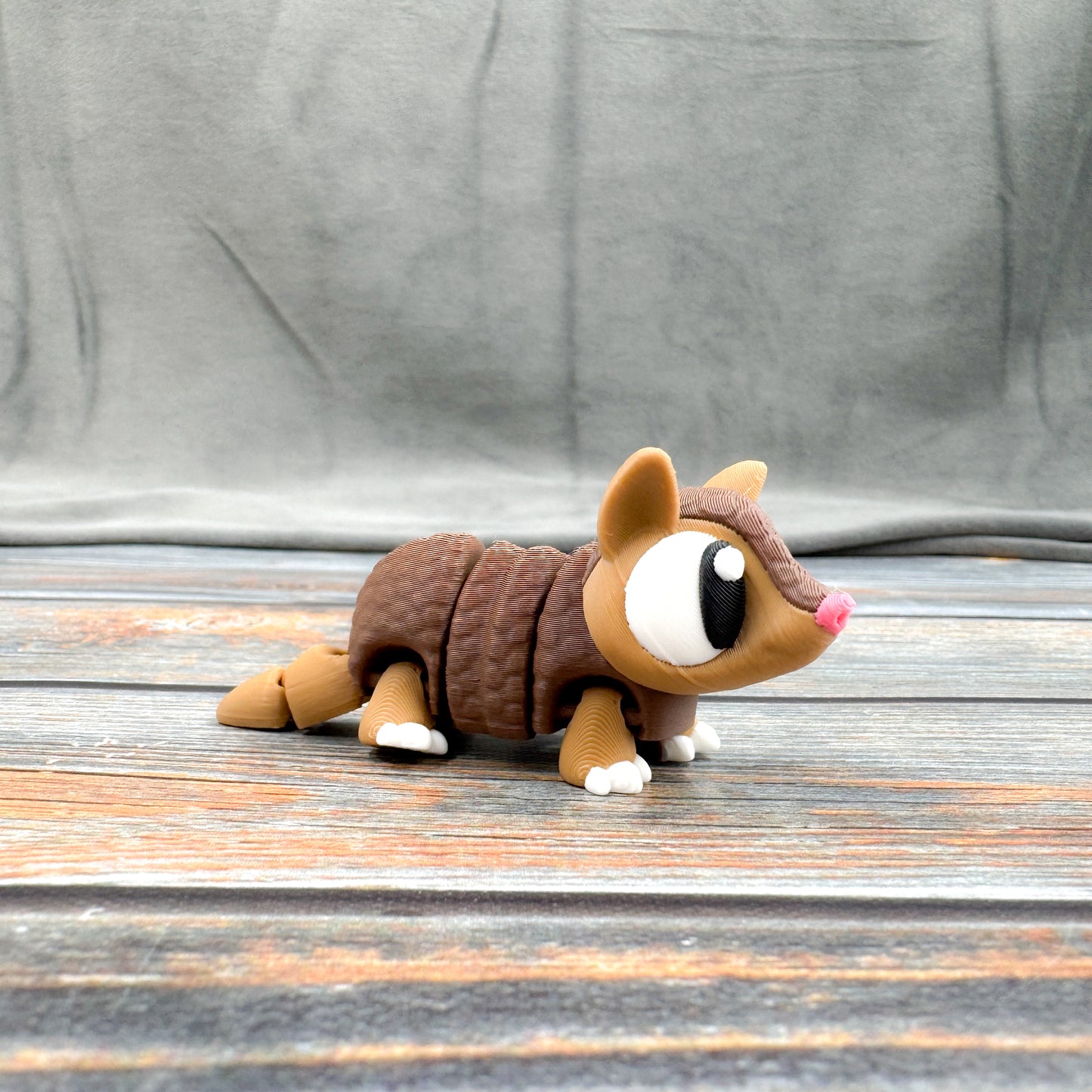 Armadillo Articulated 3D Printed Fidget Figure