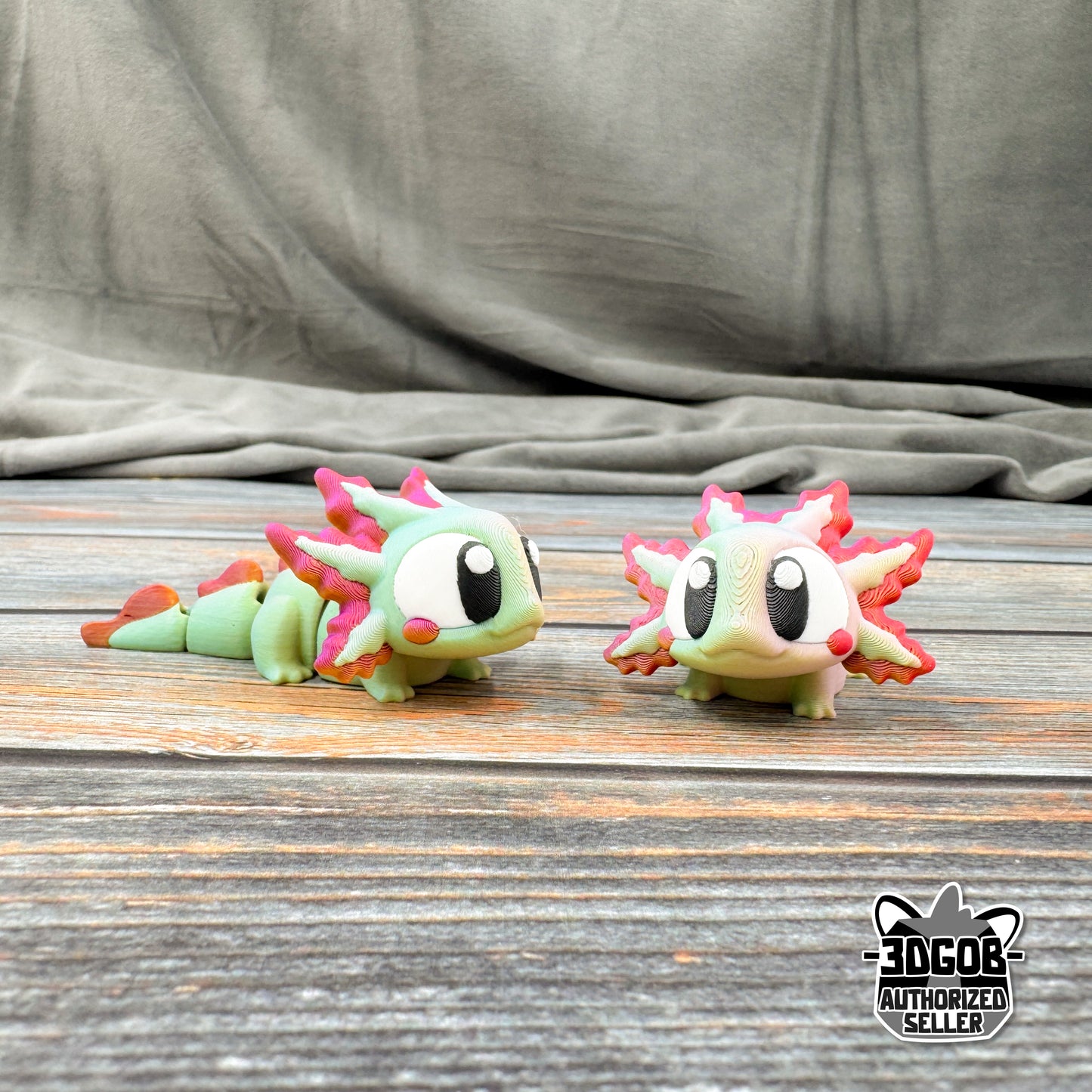 Axolotl Articulated 3D Printed Fidget Figure