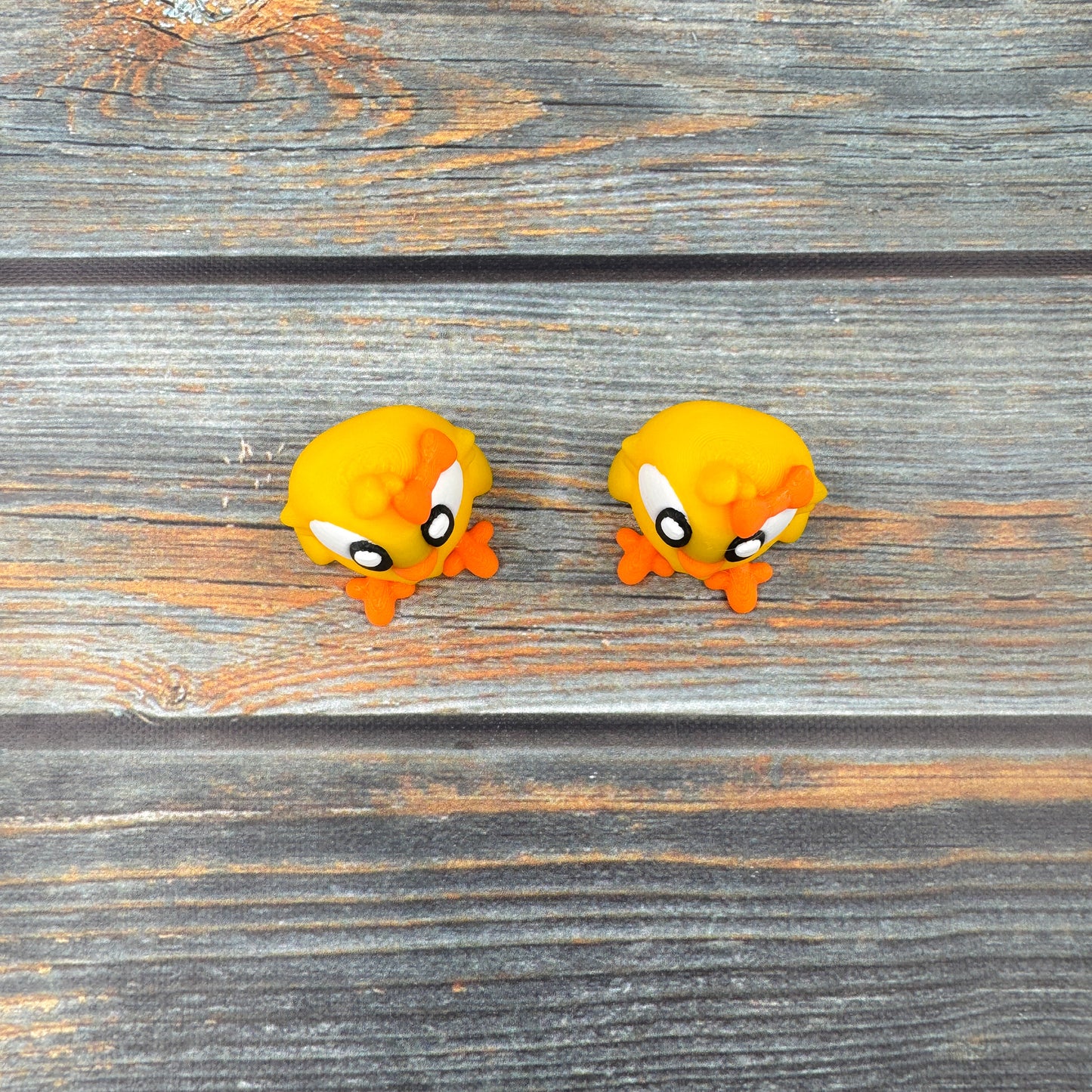 Chick with Bow 3D Printed Fidget Figure