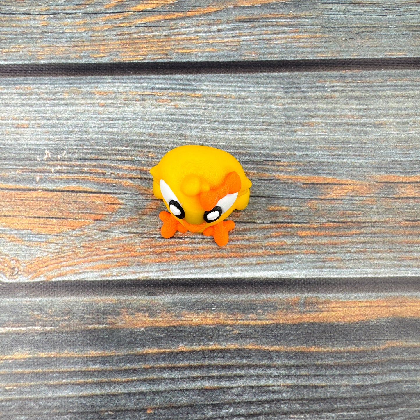 Chick with Bow 3D Printed Fidget Figure