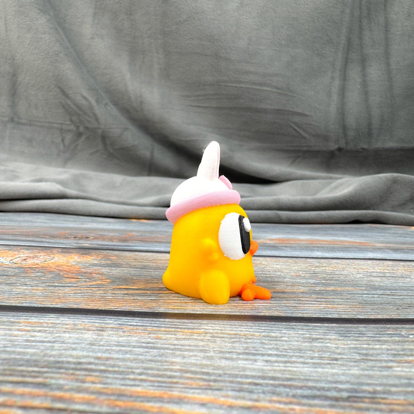 Chick with Bunny Ears 3D Printed Fidget Figure
