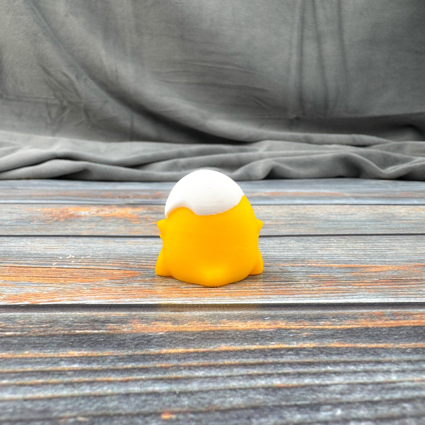 Chick with Eggshell 3D Printed Fidget Figure