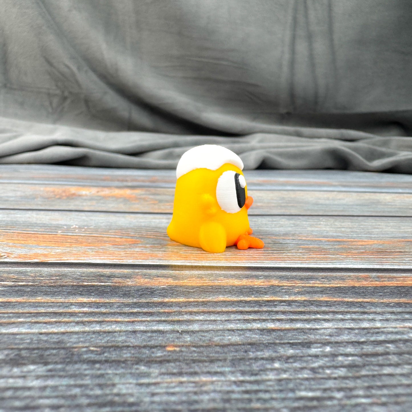 Chick with Eggshell 3D Printed Fidget Figure