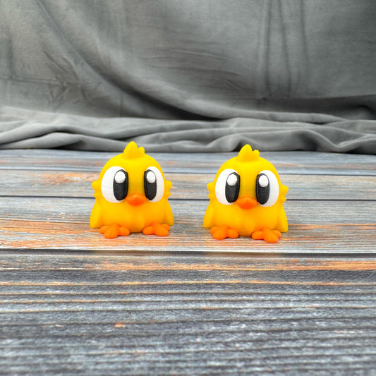 Chick 3D Printed Fidget Figure