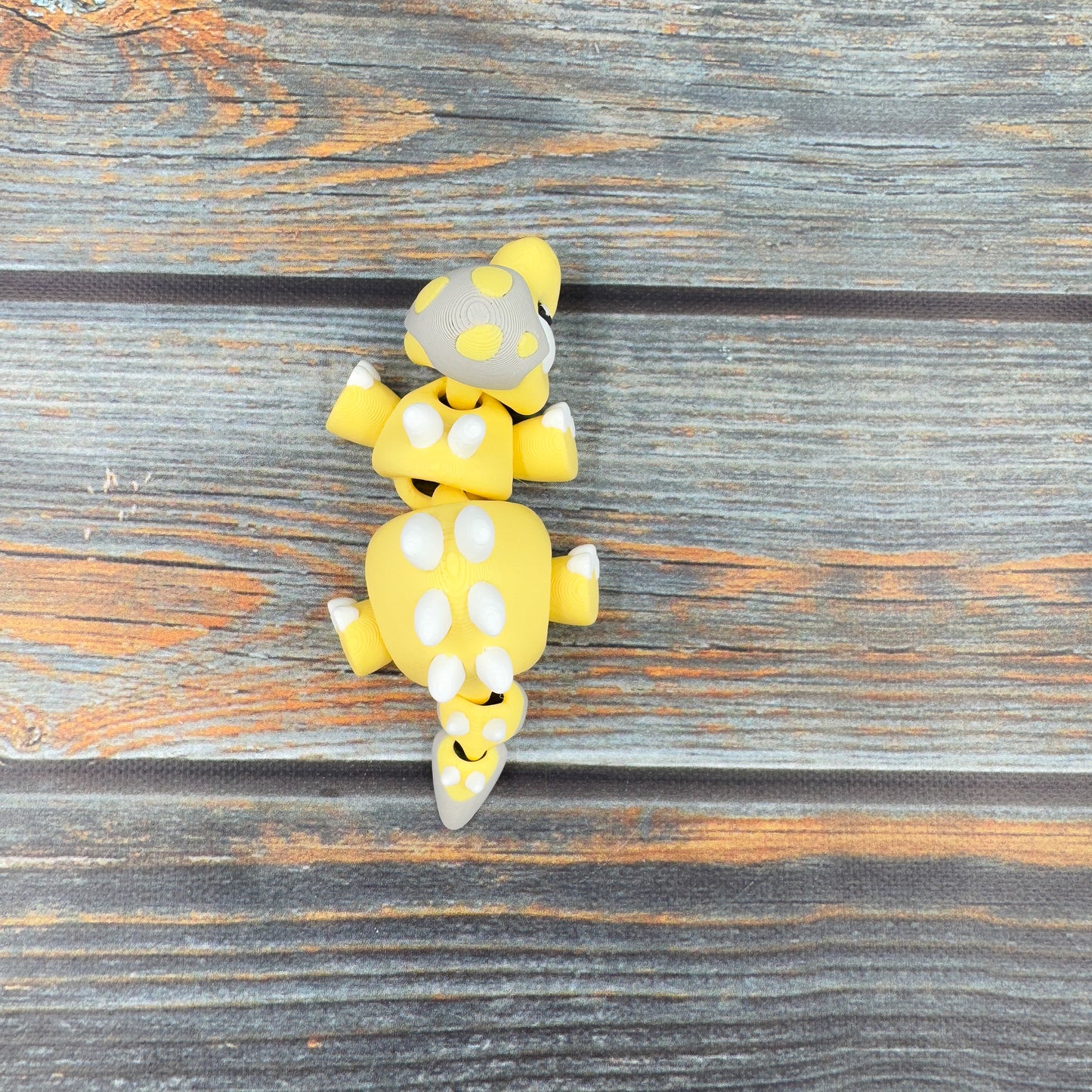 Baby Stegosaurus with Eggshell 3D Printed Fidget Figure