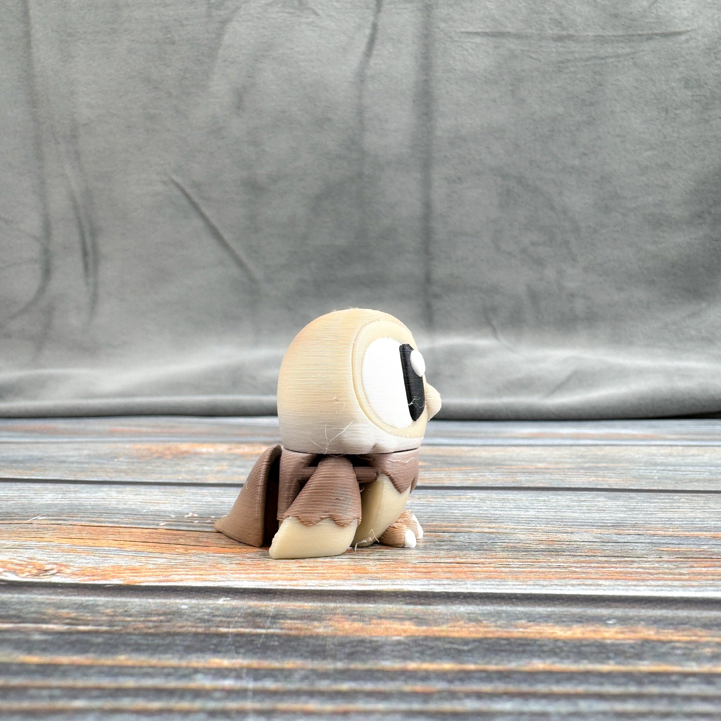 Barn Owl Articulated 3D Printed Fidget Figure