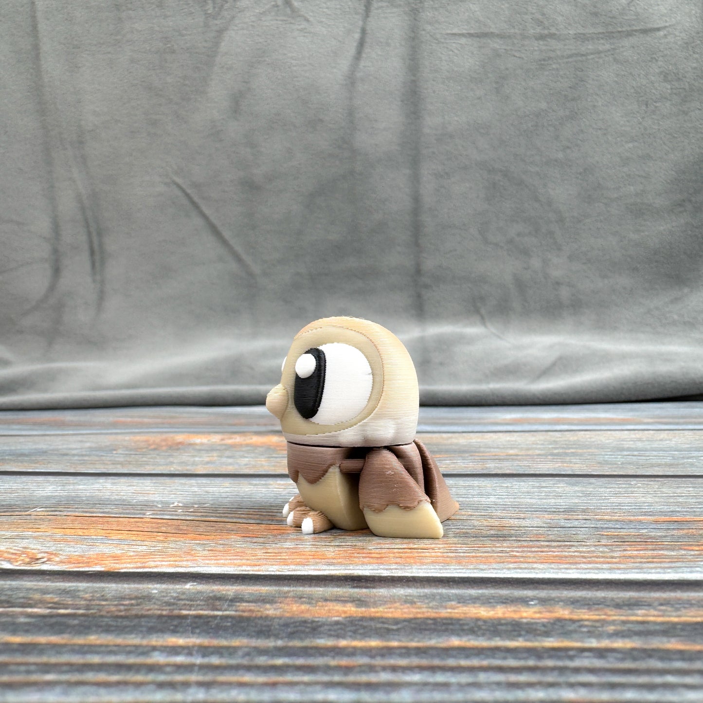 Barn Owl Articulated 3D Printed Fidget Figure