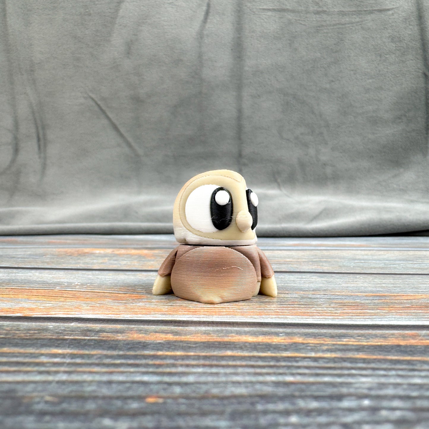 Barn Owl Articulated 3D Printed Fidget Figure