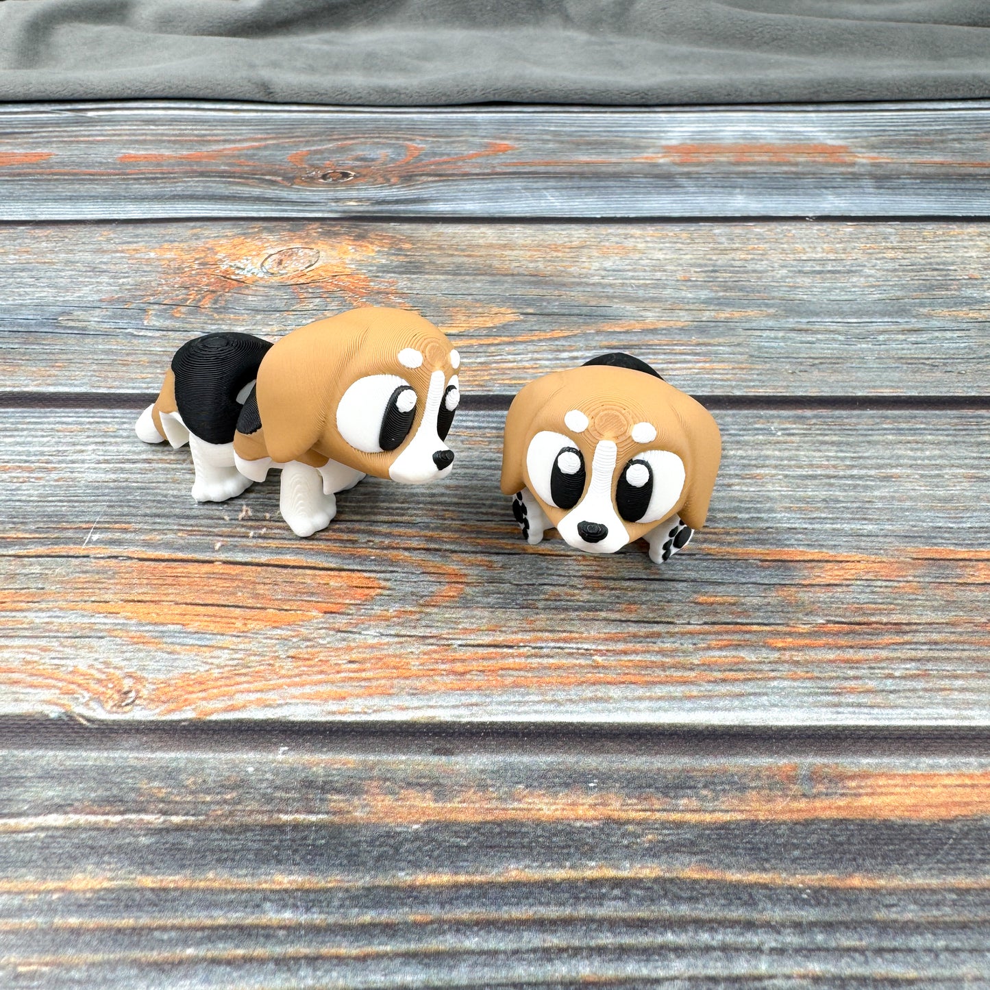 Beagle Articulated 3D Printed Fidget Figure