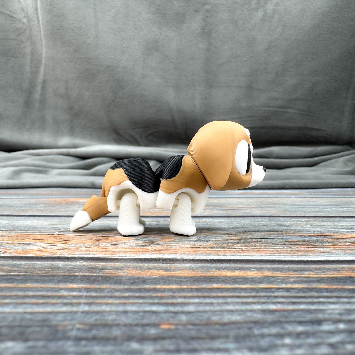 Beagle Articulated 3D Printed Fidget Figure