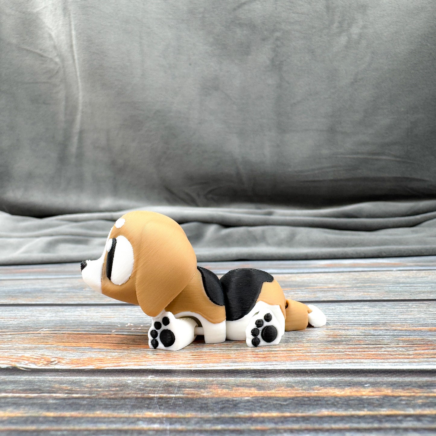 Beagle Articulated 3D Printed Fidget Figure