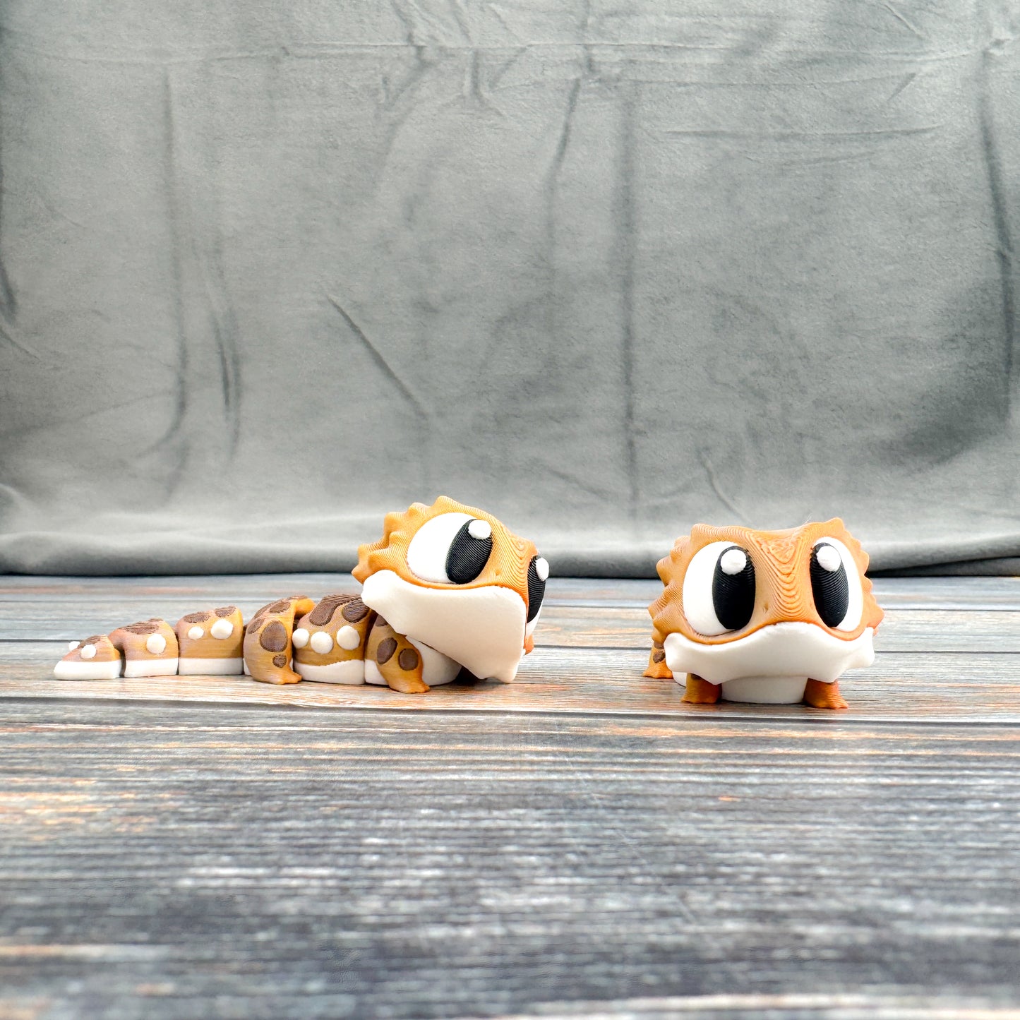 Bearded Dragon Articulated 3D Printed Fidget Figure