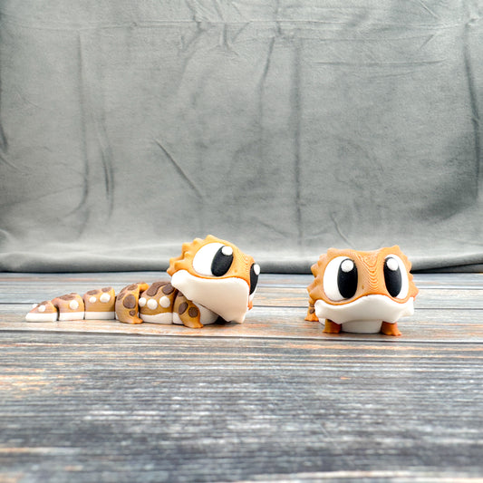 Bearded Dragon Articulated 3D Printed Fidget Figure