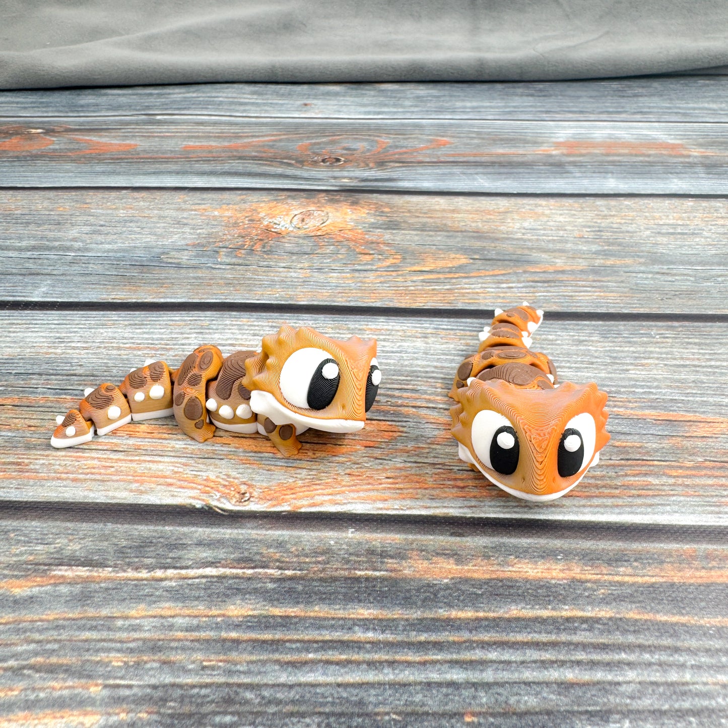 Bearded Dragon Articulated 3D Printed Fidget Figure