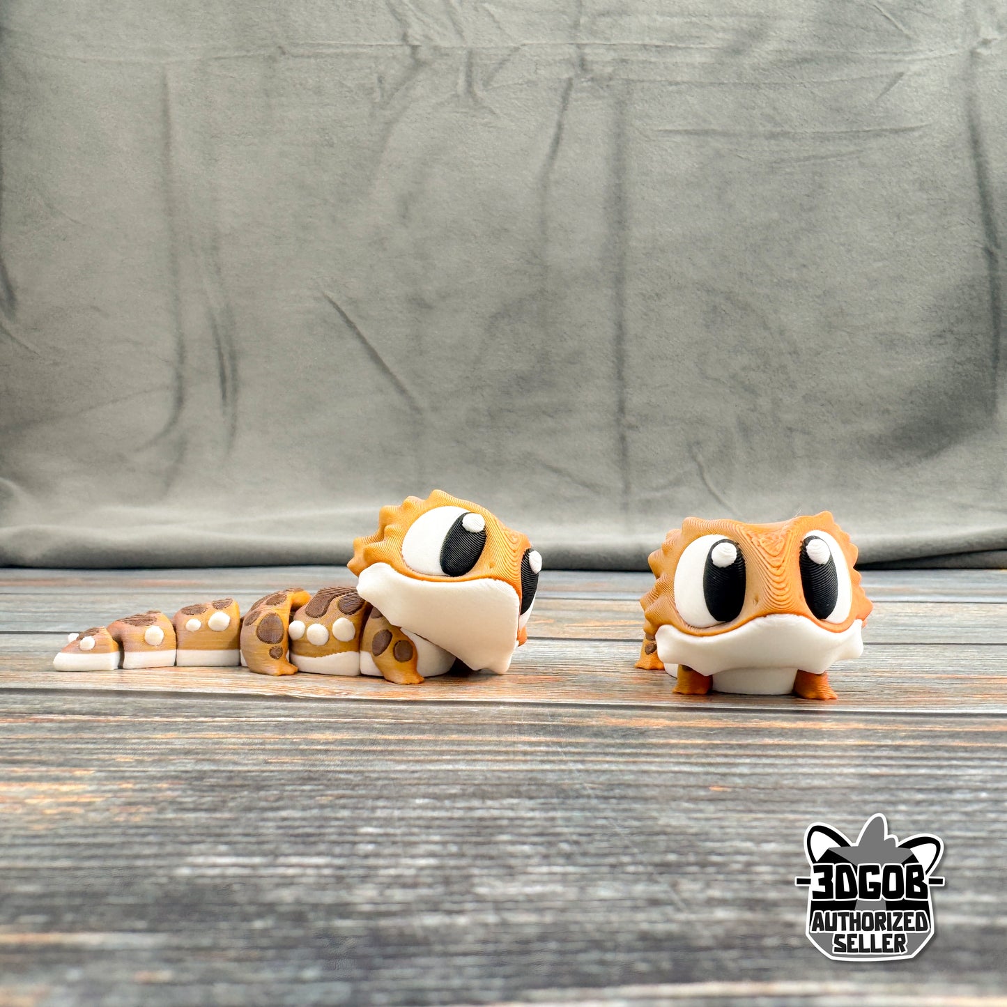 Bearded Dragon Articulated 3D Printed Fidget Figure