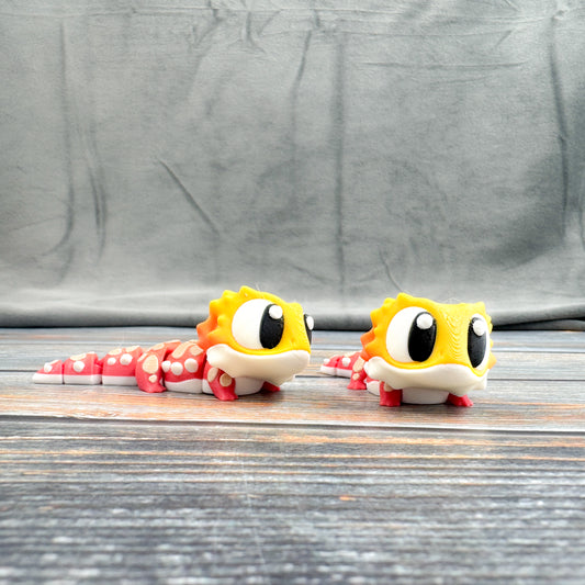 Bearded Dragon Articulated 3D Printed Fidget Figure