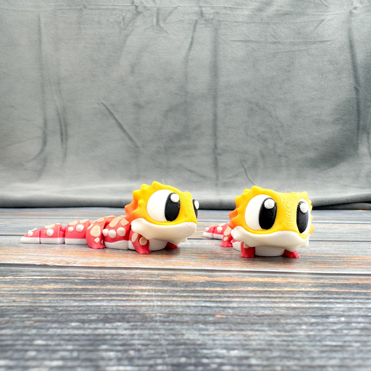 Bearded Dragon Articulated 3D Printed Fidget Figure