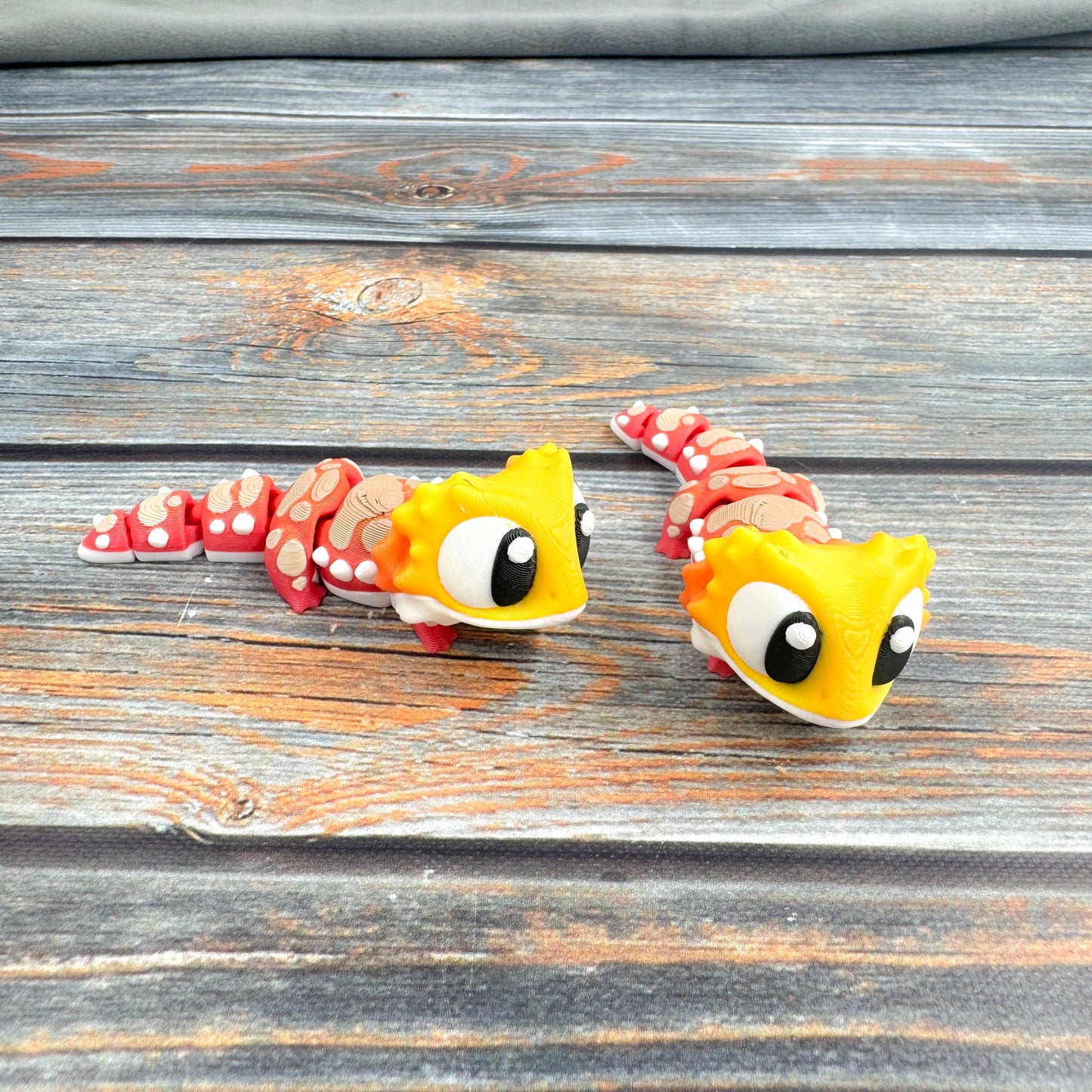 Bearded Dragon Articulated 3D Printed Fidget Figure