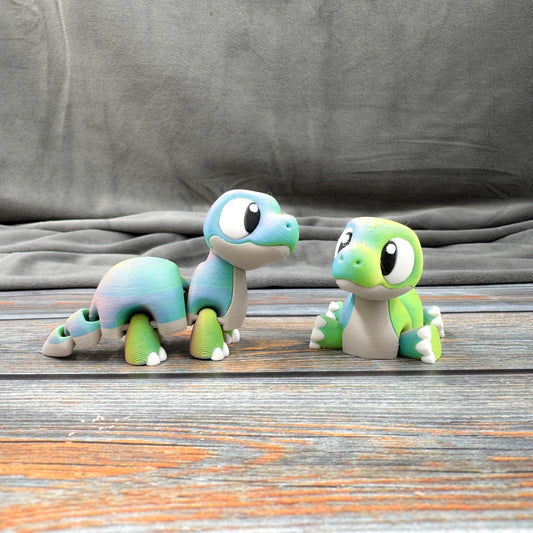 Brachiosaurus Articulated 3D Printed Fidget Figure