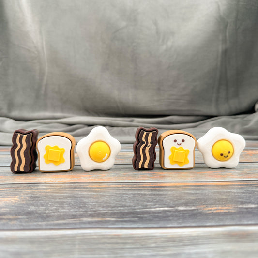 Breakfast Friends 3D Printed Clicker Fidgets